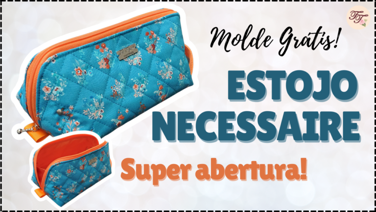 Tutorial de Costura: Estojo Necessaire Triangular