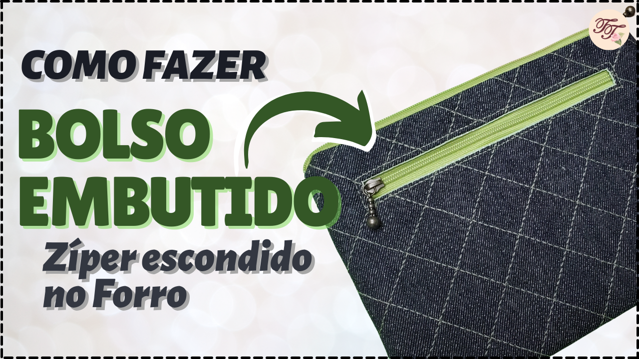 Dica de Costura: Como fazer Bolso Embutido
